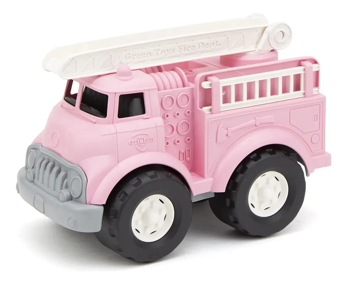 Caminhão de bombeiros Green Toys Pink Cb
