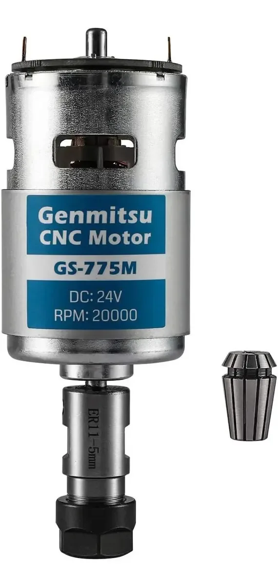 Motor de roteador CNC Genmitsu GS-775M 20000 rpm 24V 3018