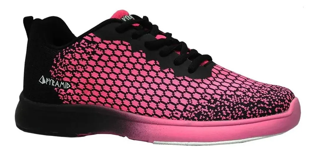 Tênis de boliche femininos Pyramid Path Lite Mesh Mesh Mesh, Tal