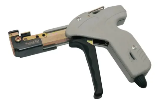 Pistola para aplicação de abraçadeiras zip tie de aço inox
