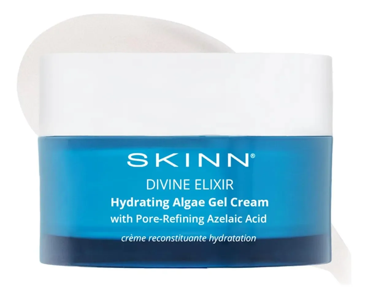 Hidratante de pele para pele seca, creme hidratante de algas marinhas D
