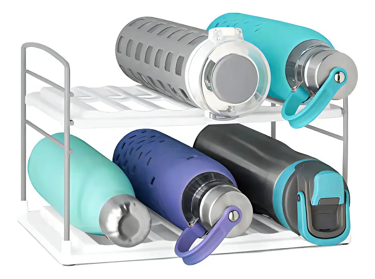 YouCopia Youcopia Products 1 porta-garrafas para uso doméstico, cor branca