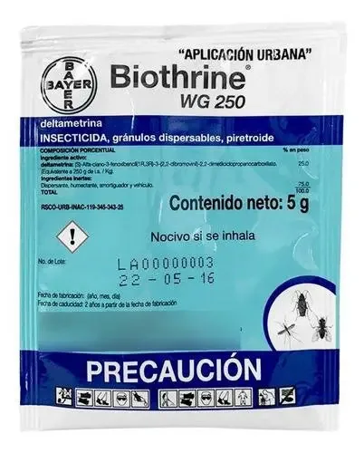 Biothrine Wg Bayer sobre veneno mata baratas mata percevejos