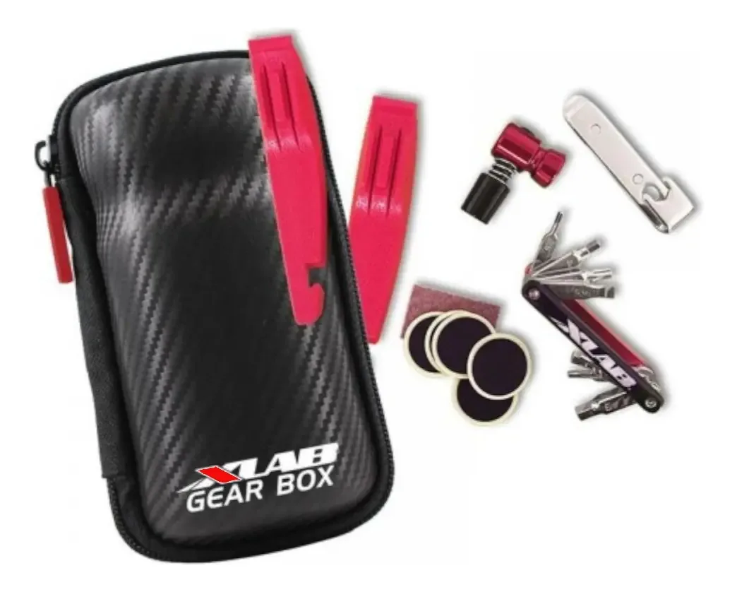 Kit Ferramentas Xlab Gear Box Canivete Espátula Aplicador Cor Preto