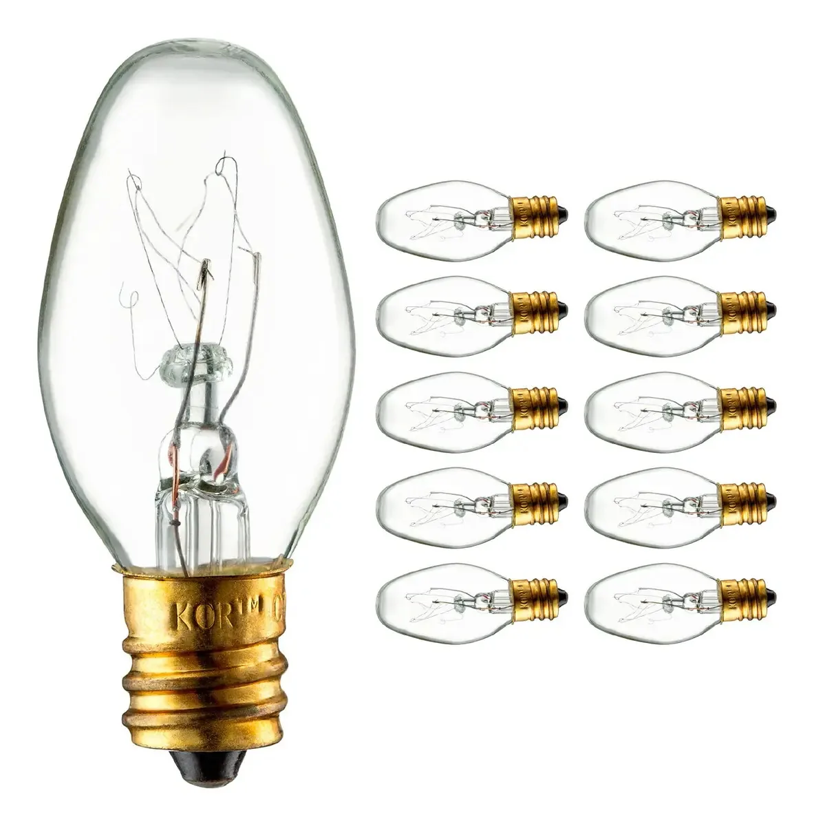 Lâmpadas Led C7 15w Pacote De 10 Unidades