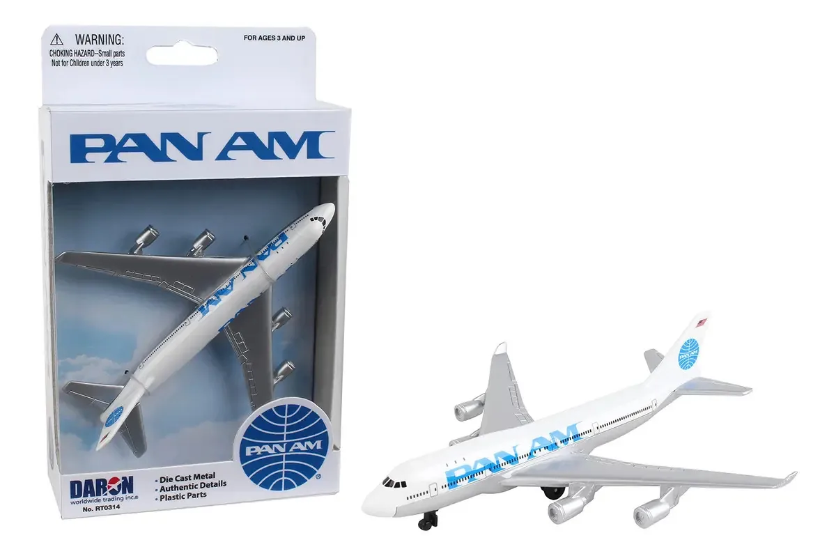 Avião Único Daron Planes Pan Am (rt0314), Branco