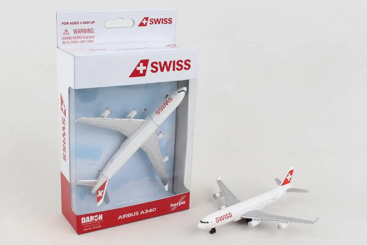 Avião único suíço Daron Planes Rt0284 branco