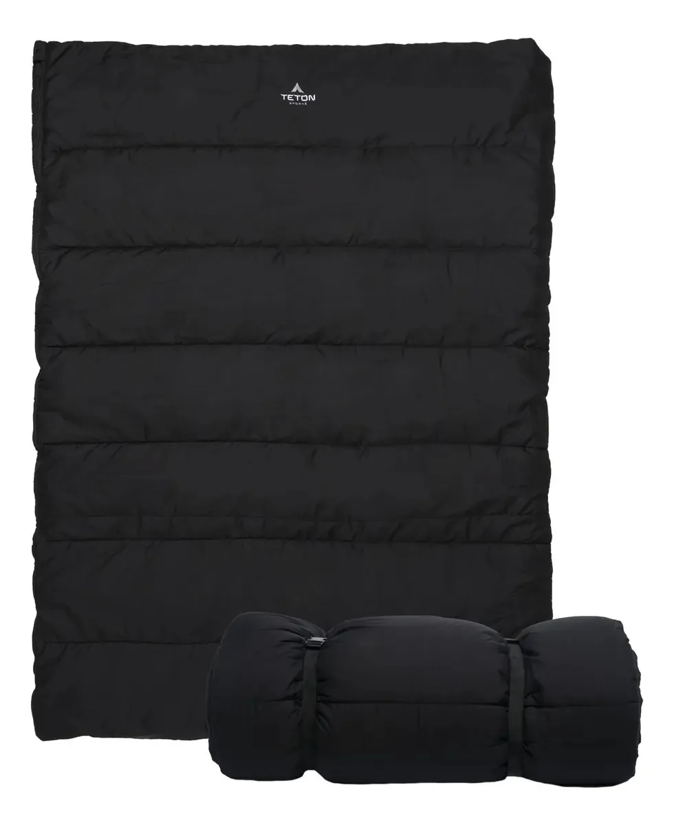 Sacos de dormir Teton Sports Evergreen Mammoth, leves para. Cor: Night/Olive Mammoth