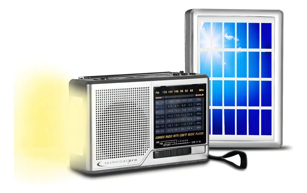 Rádio AM/FM/SW Technical Pro TRS-80 Preto