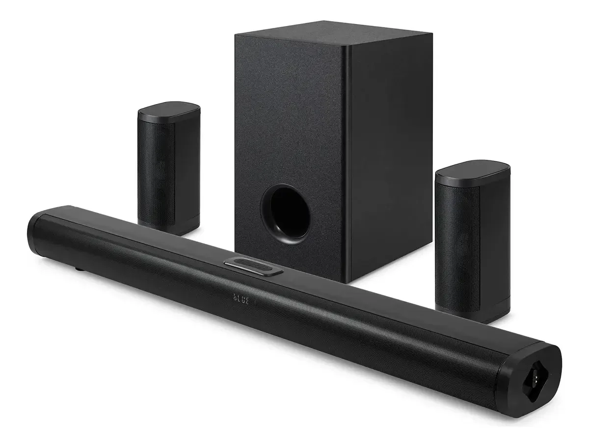 Barra de som Bluetooth Technical Pro 4.1 + Subwoofer sem fio + satélites recarregáveis