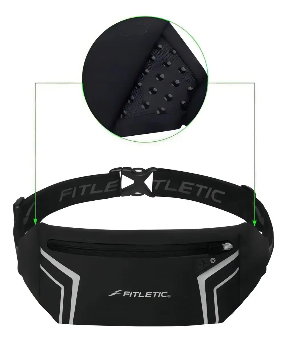 Pochete Para Corrida Blitz Fitletic Cor:preto
