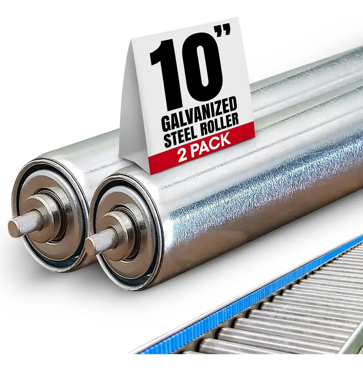 Rolos transportadores de substituição de aço galvanizado