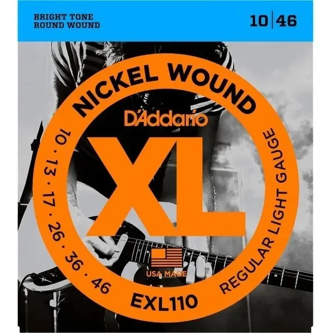 Corda Daddario Exl110 para guitarra elétrica 010 046