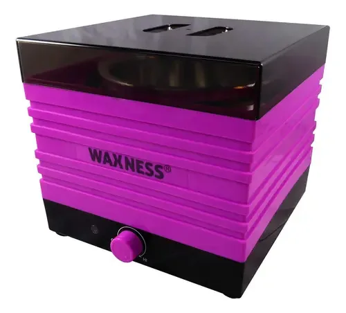 Aquecedor de cera rosa Waxness W-cube 16 onças/1 libra