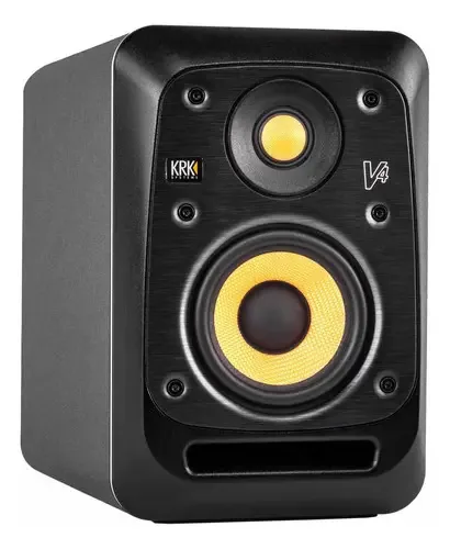 Krk Active Studio Monitor 4, cor de gravação mista, preto