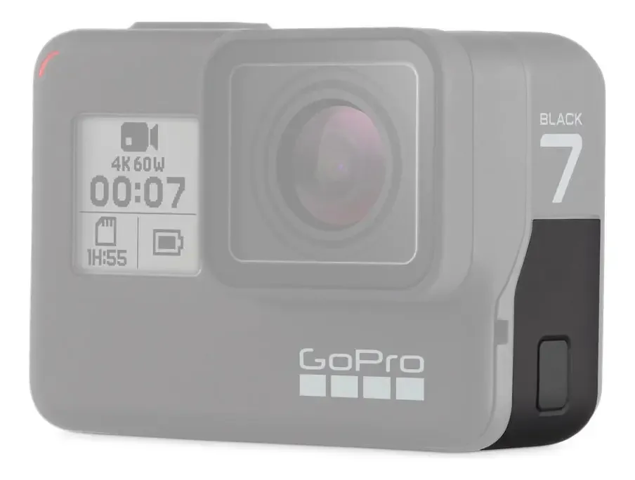 Porta Lateral De Reposição Go Pro Acessorio Black