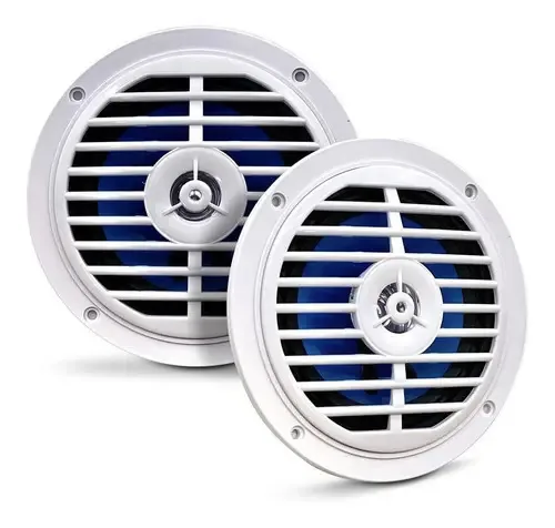 Alto-falantes ou alto-falantes impermeáveis brancos Pyle PLMR57w