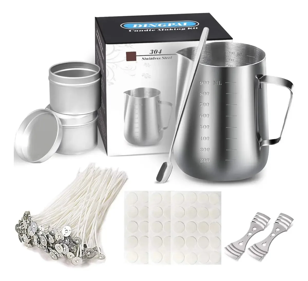 Kit de ferramentas para fabricação de velas DIY