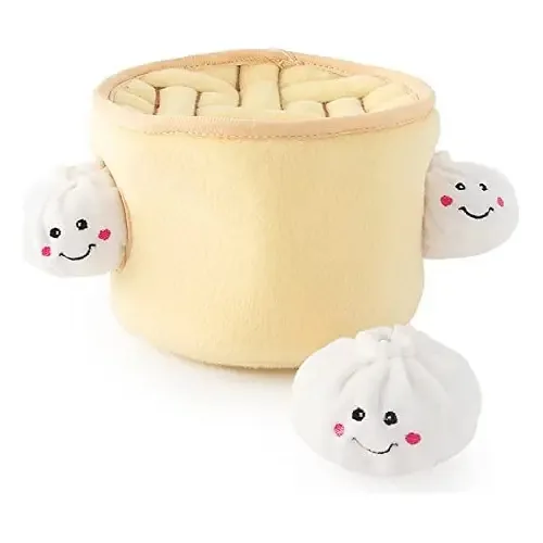 Zippypaws Zippy Burrow - Brinquedos Interativos Para Cães Esconde-Esconde Brinquedos Para Cães E Filhotes, Brinquedos Coloridos Para Cães Com Som E Brinquedos De Pelúcia Que São Quebra-Cabeças Para...