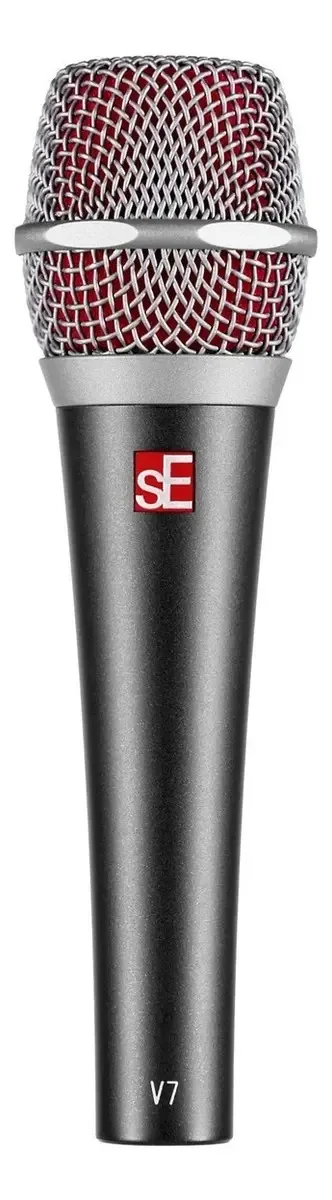 Se Electronics Microfone V7 Preto E Prata