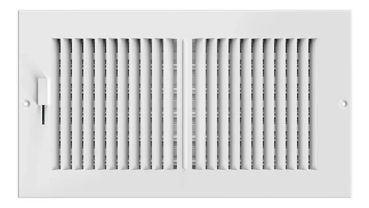 Grade De Ventilação Branca Para Hvac De Aço Resistente