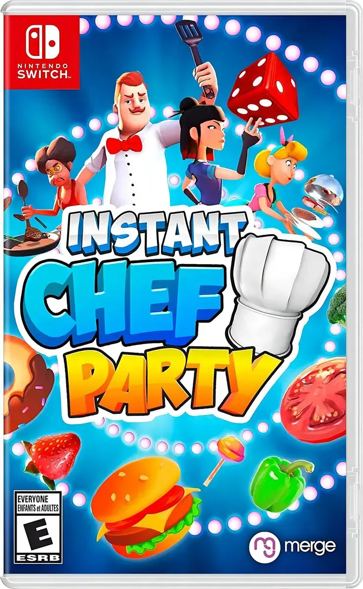 Instant Chef Party Nintendo Switch 4 Jogadores Merge Games