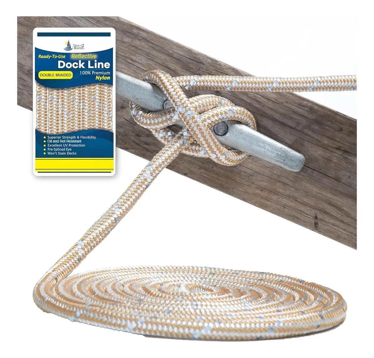 Rolo branco Direct 2 Boater DB-290