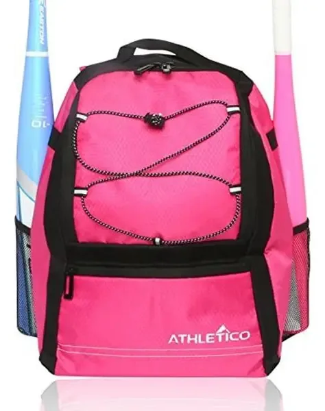 Mochila Athletico Youth Baseball Bag Bat para a equipe D