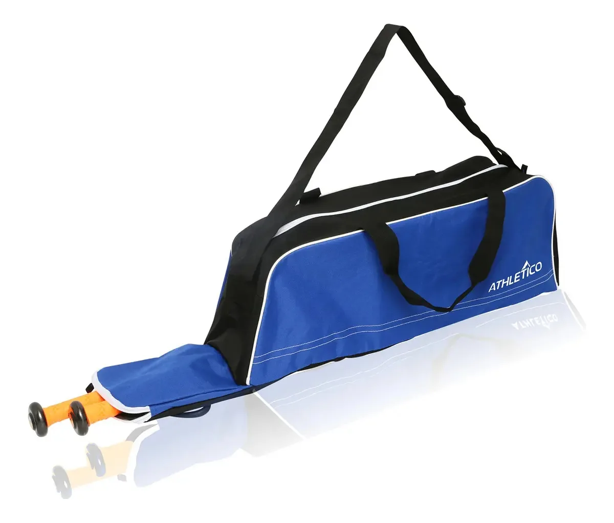 (azul), Bolsa de Beisebol Athletico, Bolsa de Mão para Equipamento de Beisebol, Basquete e Softbol para Crianças, Jovens e Adultos, Comporta Bastões, Capacetes, Luvas e Sapatos, Gancho para Cercas