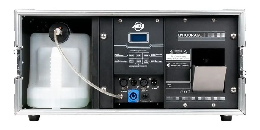 Máquina eliminadora de fumaça Entourage 1400w com estojo Ent469 cor preta