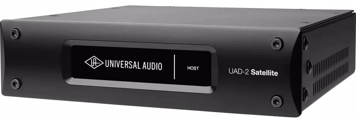 Plugins de satélite de áudio universal Thunderbolt Octo Core, cor preta