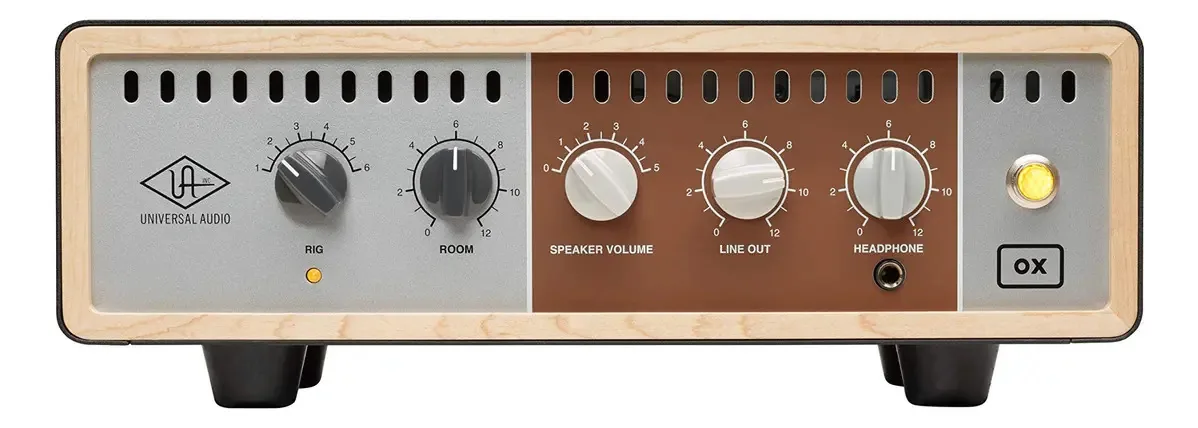 Caixa superior do amplificador de áudio universal Ox