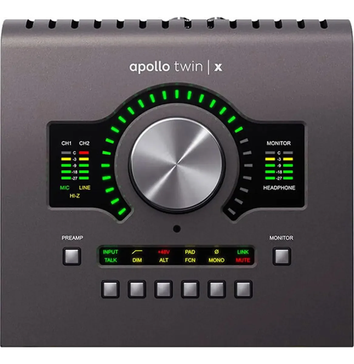 Interface de áudio universal Apollo Twin X Duo Heritage