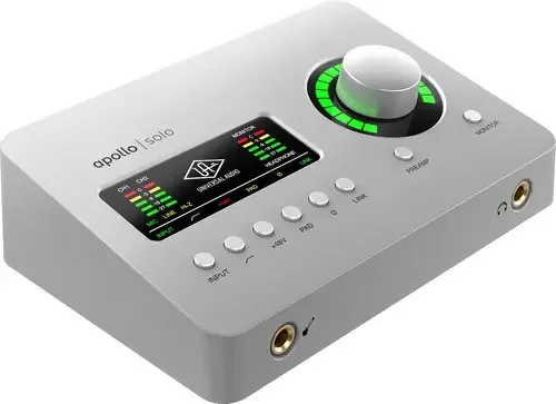 Interface de Áudio Universal Audio Apollo Solo Heritage Edition USB 3.0 Prata