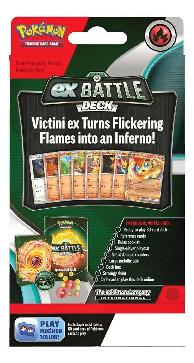 Deck de batalha Victini Ex
