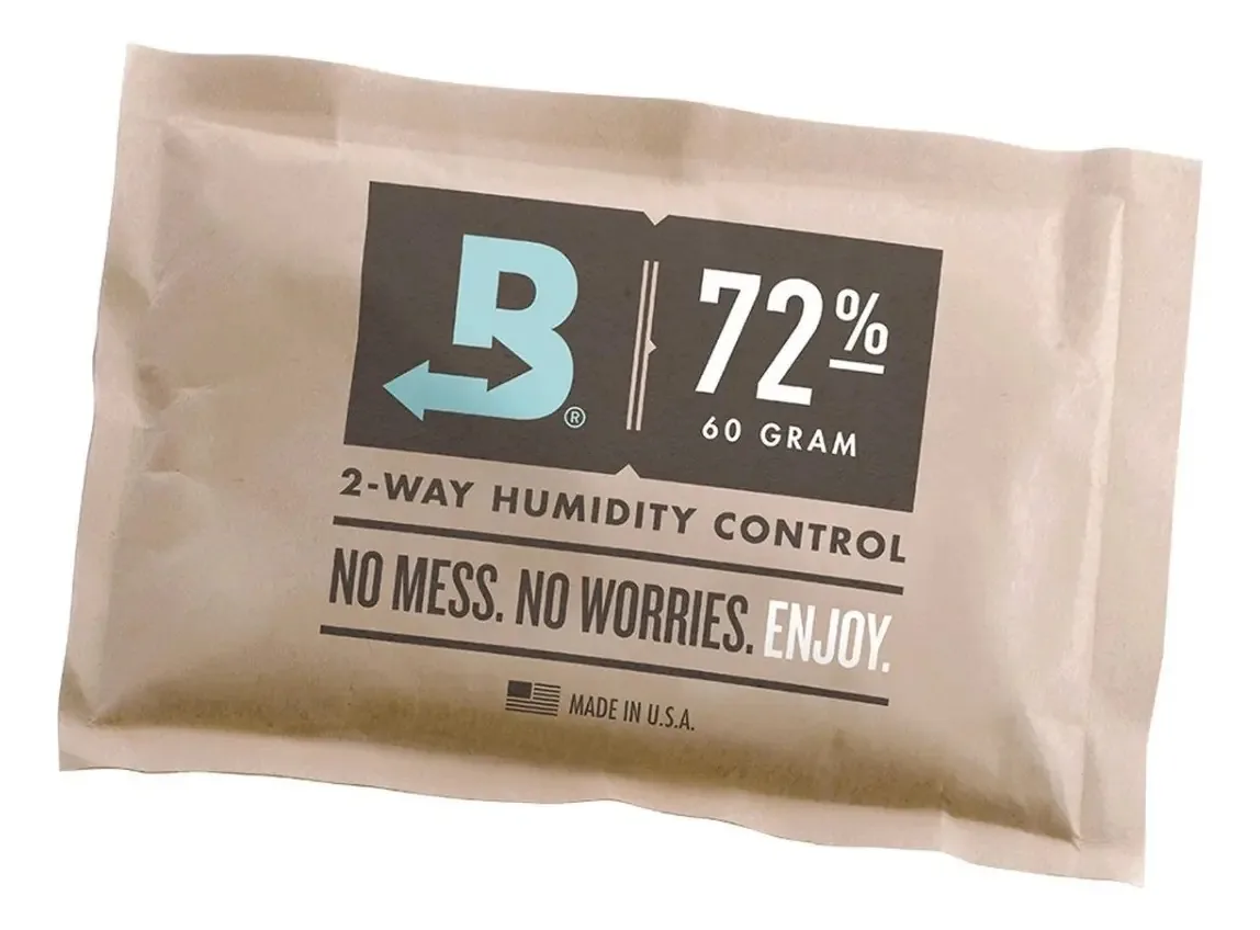 Controle de umidade bidirecional Boveda, 72% Rh, grande, 60 gramas, 1 unidade