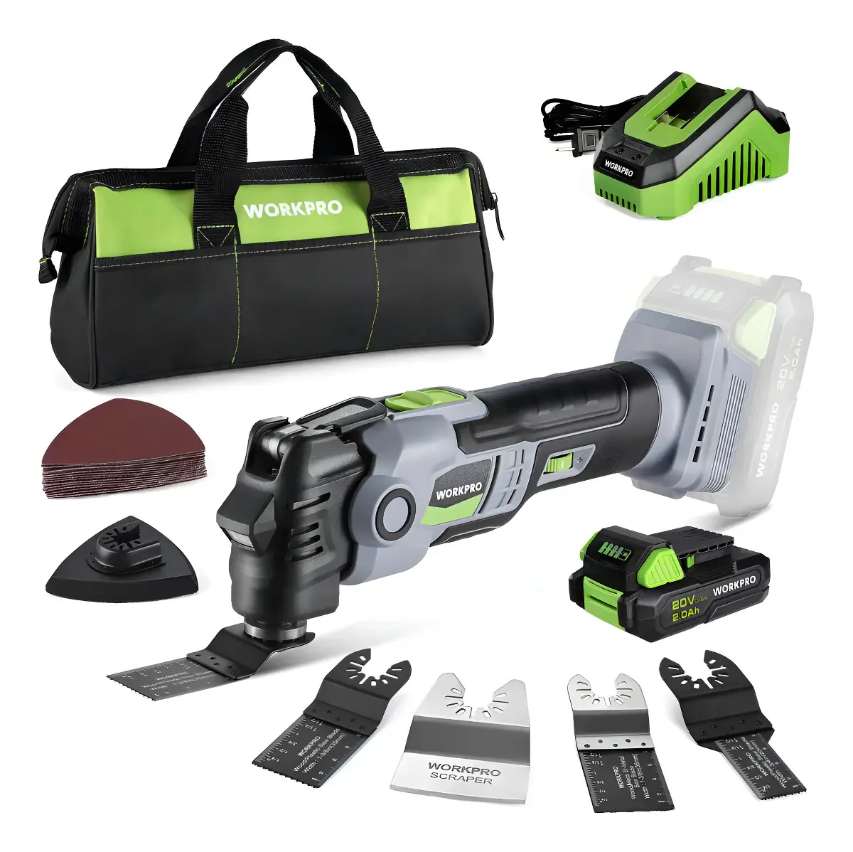 Multiferramenta oscilante Workpro W125282AE110v