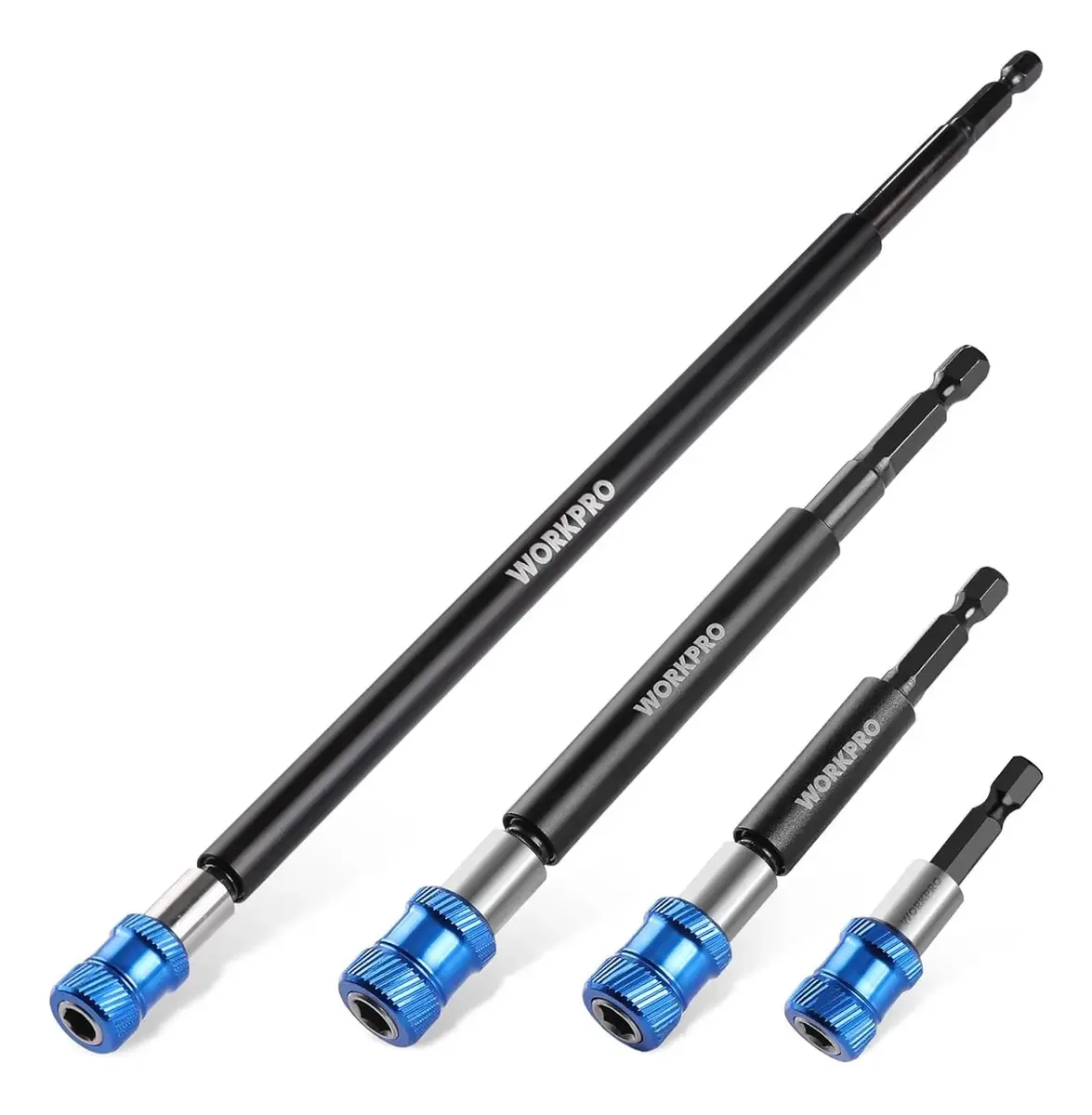 Conjunto de extensão Workpro Drill, 4 unidades extensoras