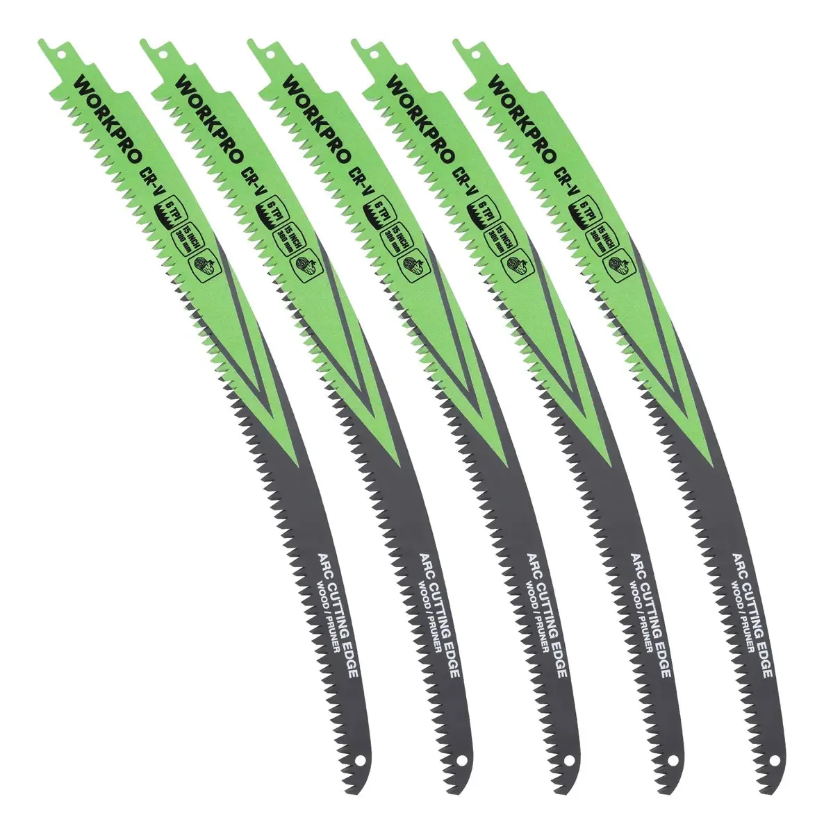 Conjunto de lâminas de serra recíprocas de madeira Workpro Dien