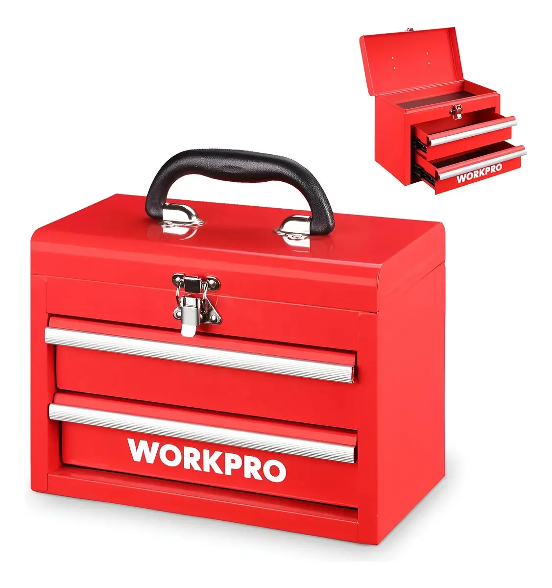 Caixa de ferramentas compacta e versátil Workpro