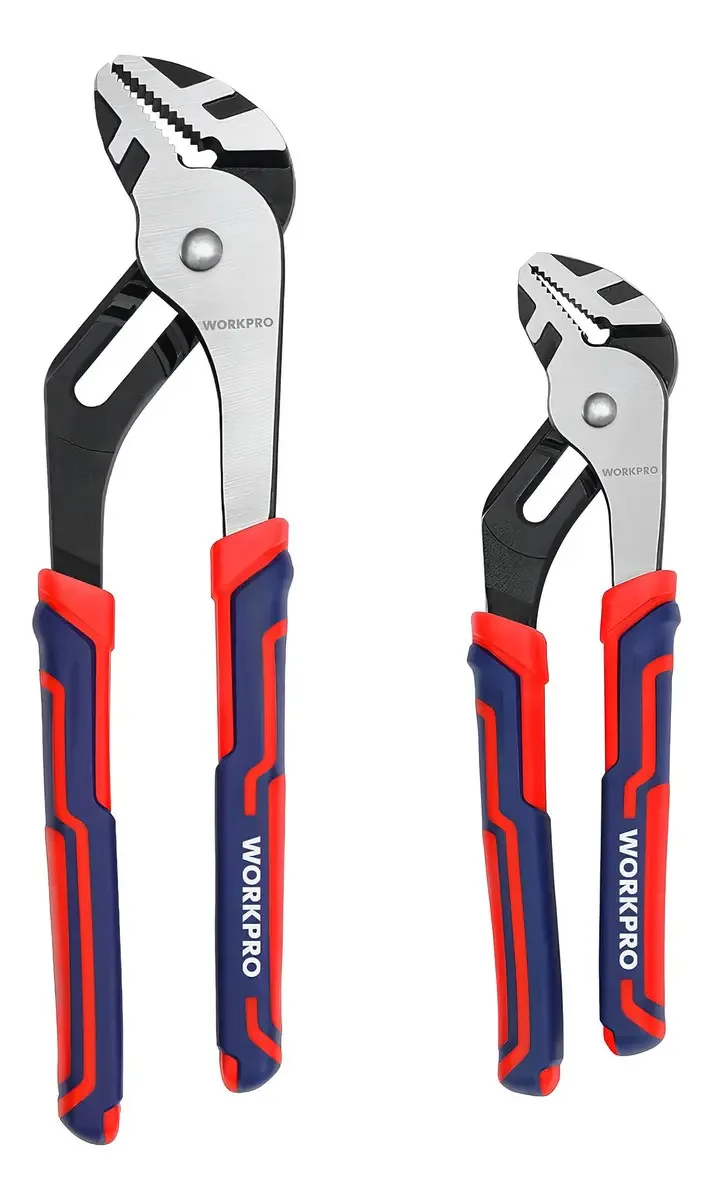 Conjunto de alicates Workpro de 2 peças para juntas entalhadas