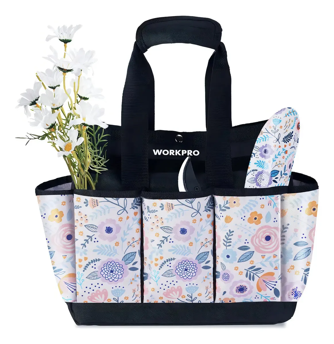 Bolsa de ferramentas de jardim Workpro, 9 bolsos, bolsa