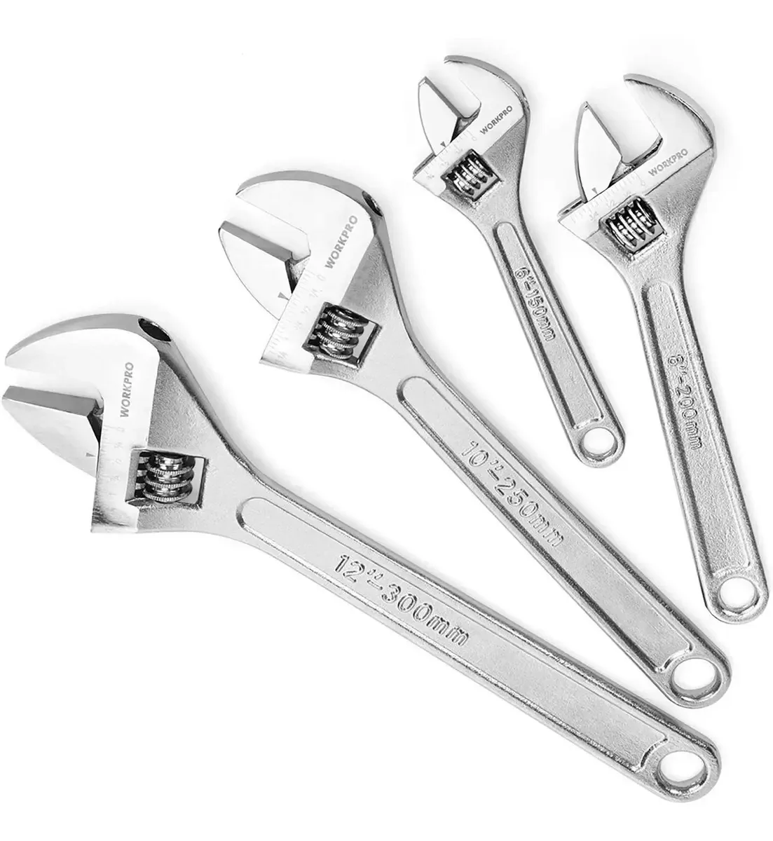 Chaves ajustáveis Workpro W003202a cinza