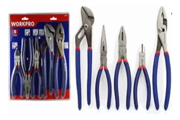 Conjunto de alicates Workpro Lightweight Isolation de 5 peças