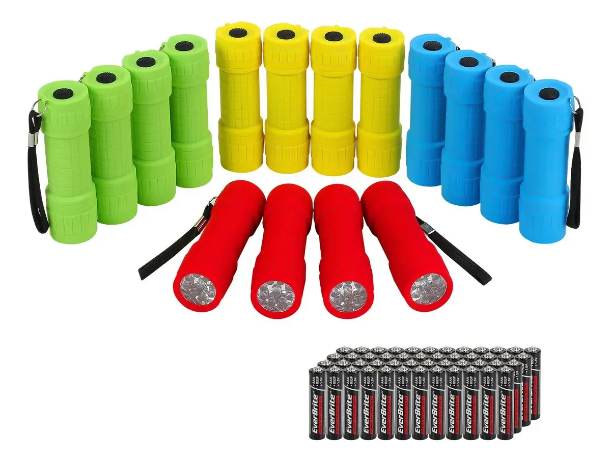 Conjunto de lanternas LED portáteis e recarregáveis
