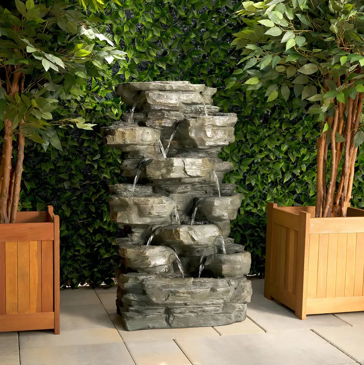 Fonte de água Win930 Rock Garden da Alpine Corporation