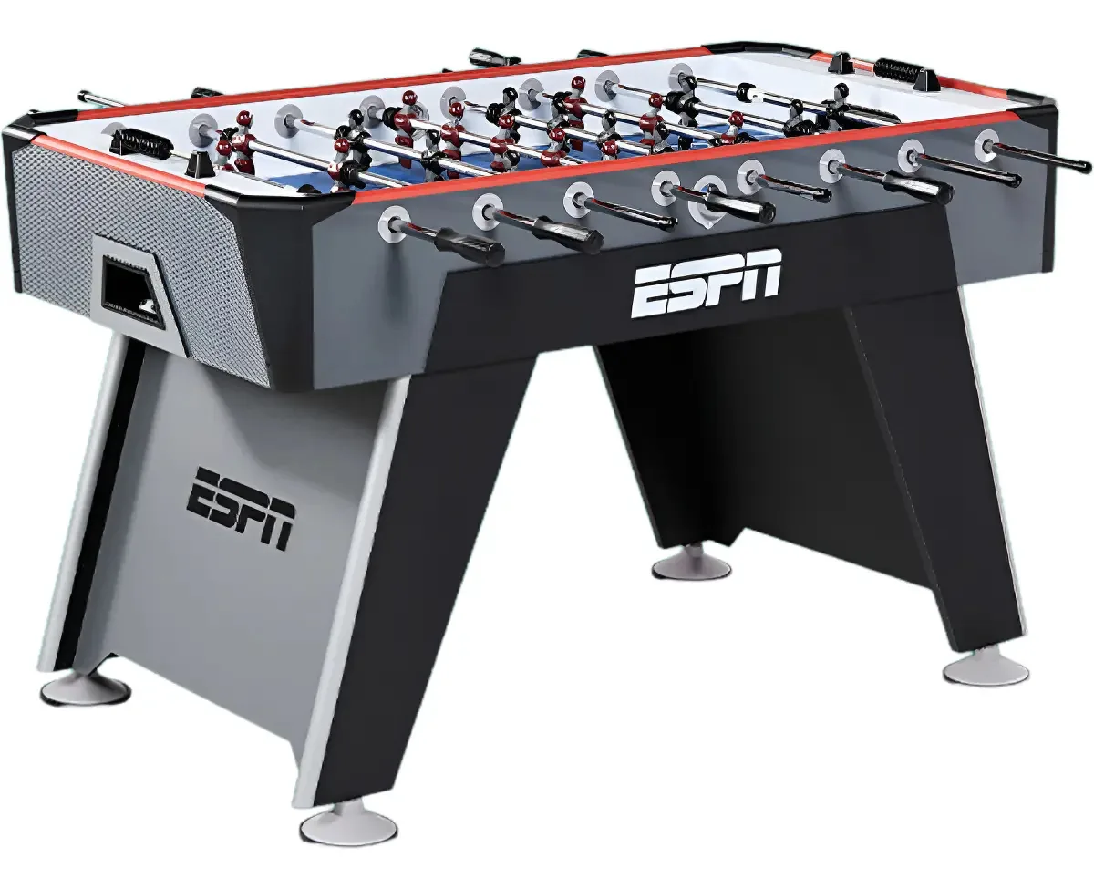 Futebol preto MD Sports ESPN FS056Y21021 com jogadores de plástico e bolas incluídas