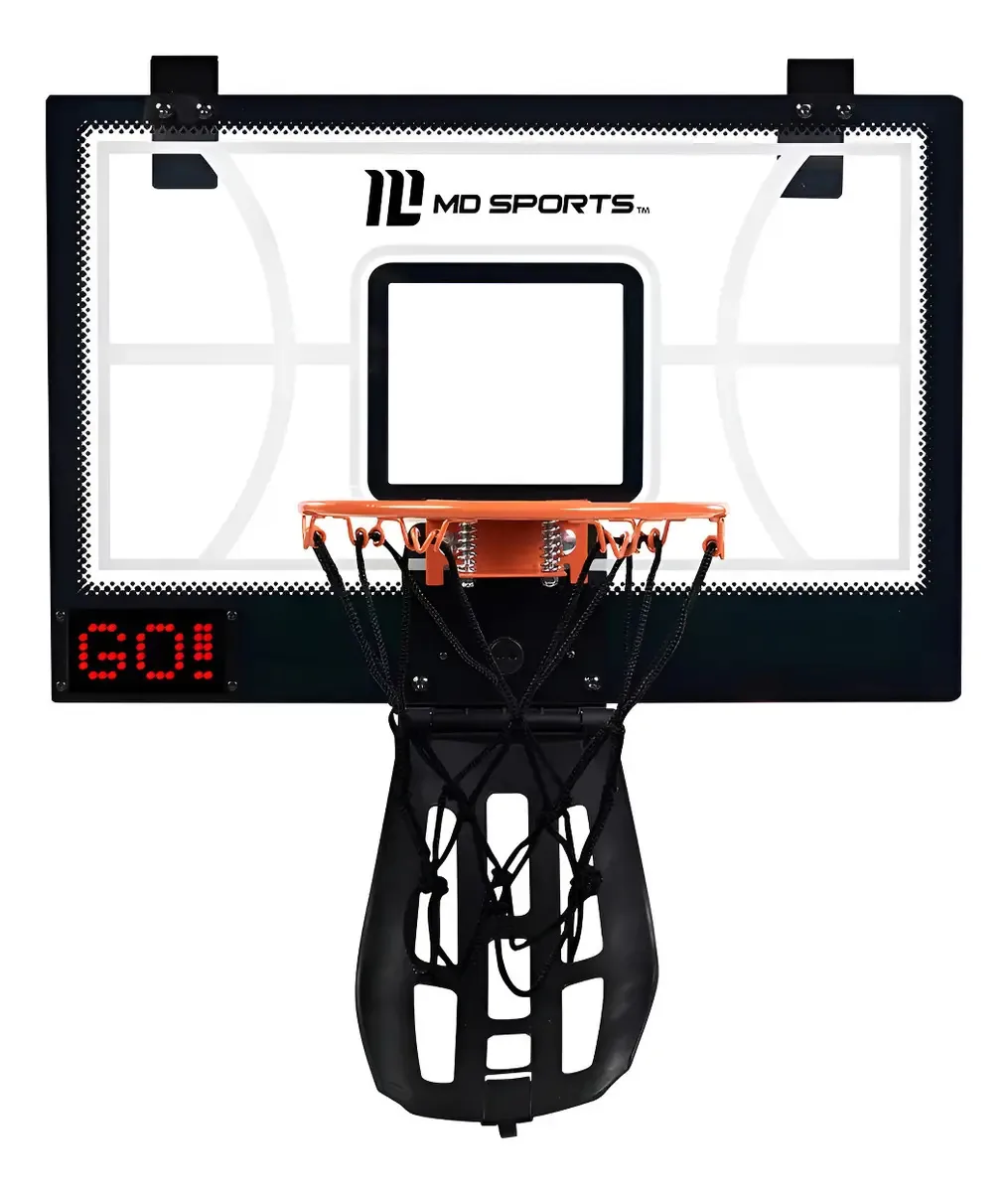 Placa de basquete com cesta de basquete esportiva