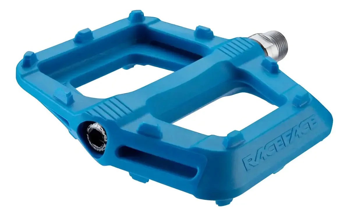 Pedais de bicicleta Race Face Ride Blue Mtb