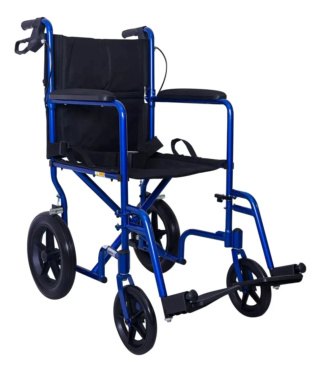 Cadeira de rodas Drive Aluminium Transport Ref. Exp19ltbl Azul